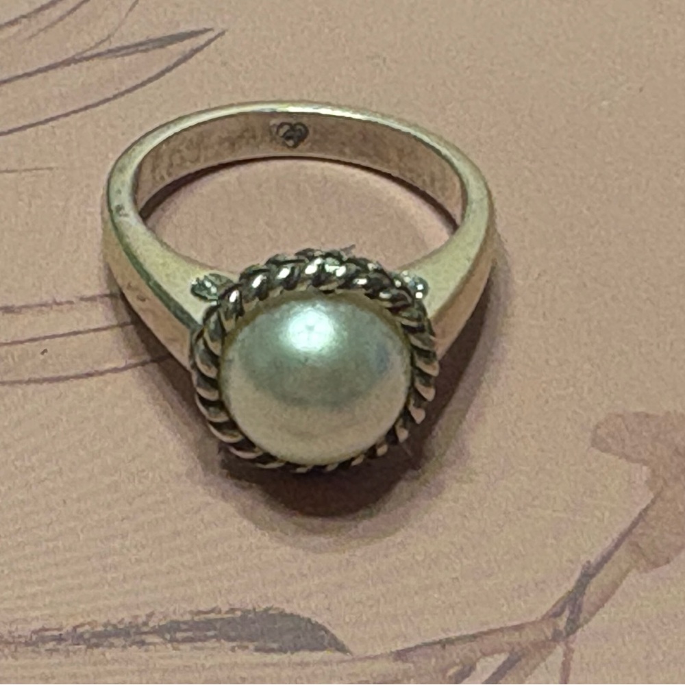 Brighton Pearl Ring, Size 9